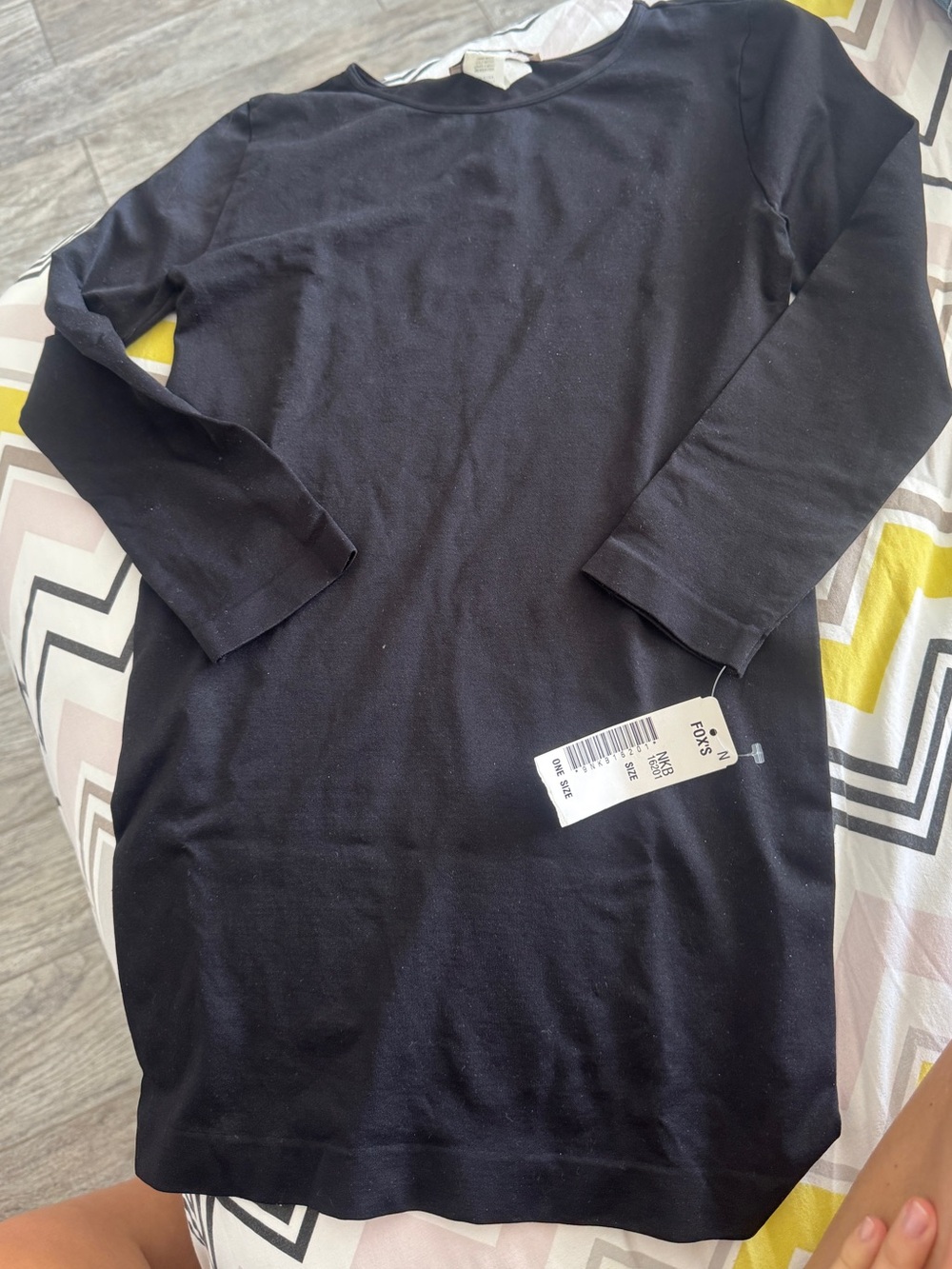 Nikibiki Black Long-Sleeve Crewneck Tee
